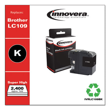 Innovera® Remanufactured Black Super High-yield, Replacement For Brother Lc109bk, 2,400 Page-yield freeshipping - TVN Wholesale